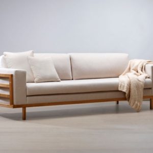 Sofa mit Massivholzrahmen «Malaun»